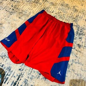 Jordan Shorts Red and Blue